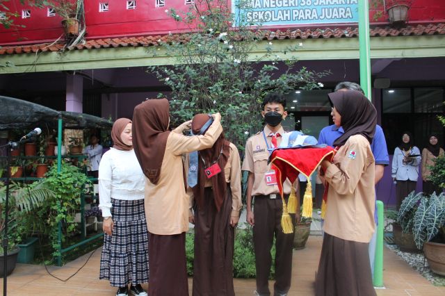 PELAKSANAAN MASA PENGENALAN LINGKUNGAN SEKOLAH MPLS TAHUN 2023-2024 SMAN 38 JAKARTA
