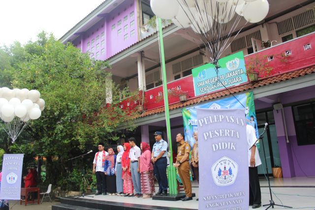 ACARA PELEPASAN PESERTA DIDIK KELAS XII SMA NEGERI 38 JAKARTA TAHUN 2024