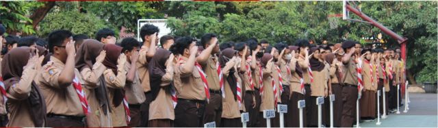 UPACARA HARI PRAMUKA SMAN 38 JAKARTA