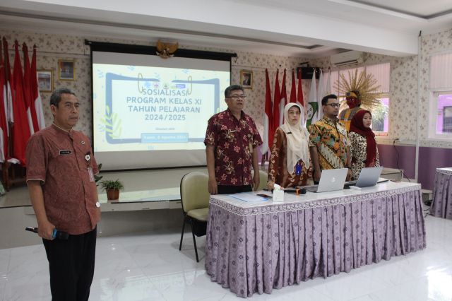 SILATURAHMI DAN SOSIALISASI PROGRAM SEKOLAH KELAS XI DI SMAN 38 JAKARTA