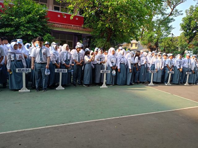 PELANTIKAN KEPENGURUSAN OSIS DAN MPK PERIODE 2023-2024 SMAN 38 JAKARTA
