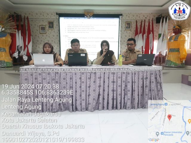 PEMBUATAN KESEPAKATAN SEKOLAH WARGA SMA NEGERI 38 JAKARTA
